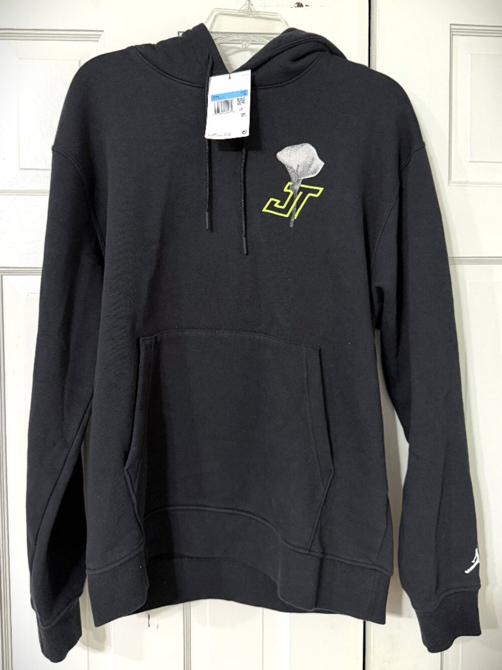 Jordan - Jason Tatum Black Hoodie “Bouquet For Ballers” Men’s Medium NWT